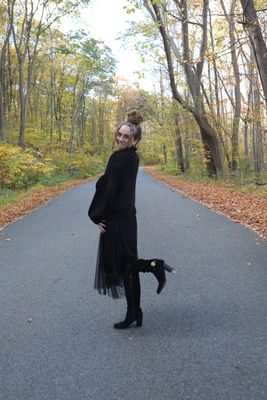 Sweater &amp; Tulle Dress