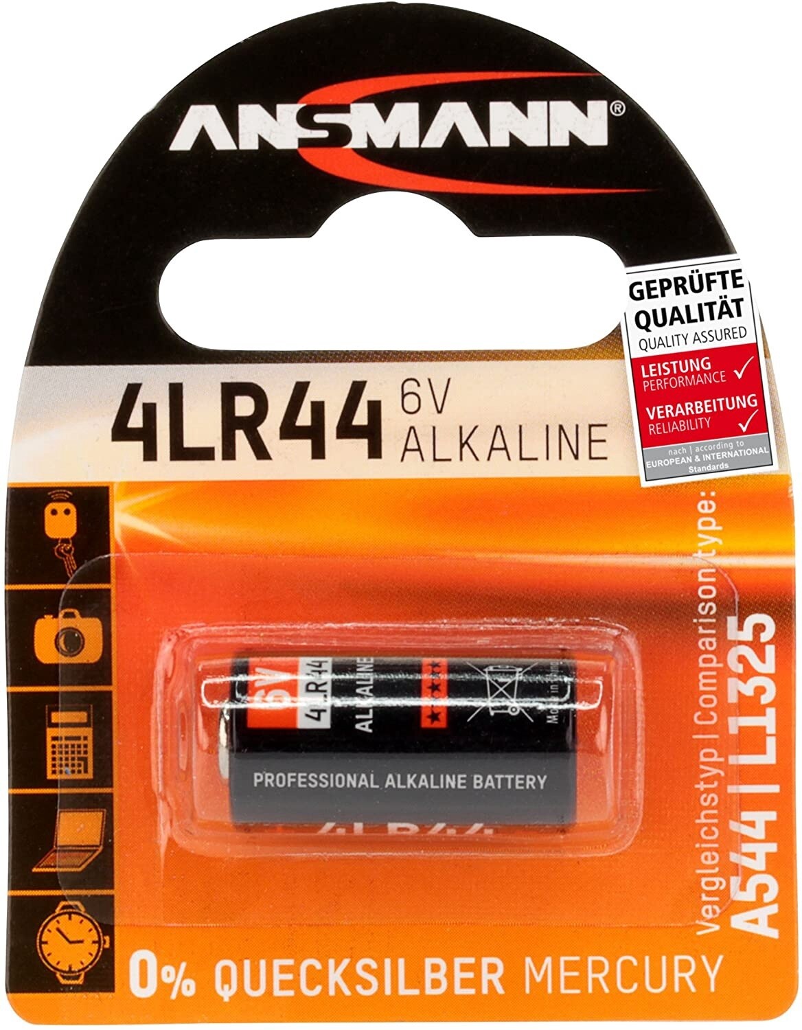 Ansmann  4lr44 alkaline battery
