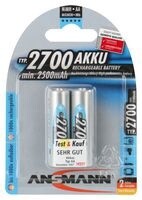 Ansmann AA 2pk Rechargable
