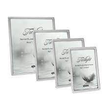 Twilight Silver Plated 6x8 Frame