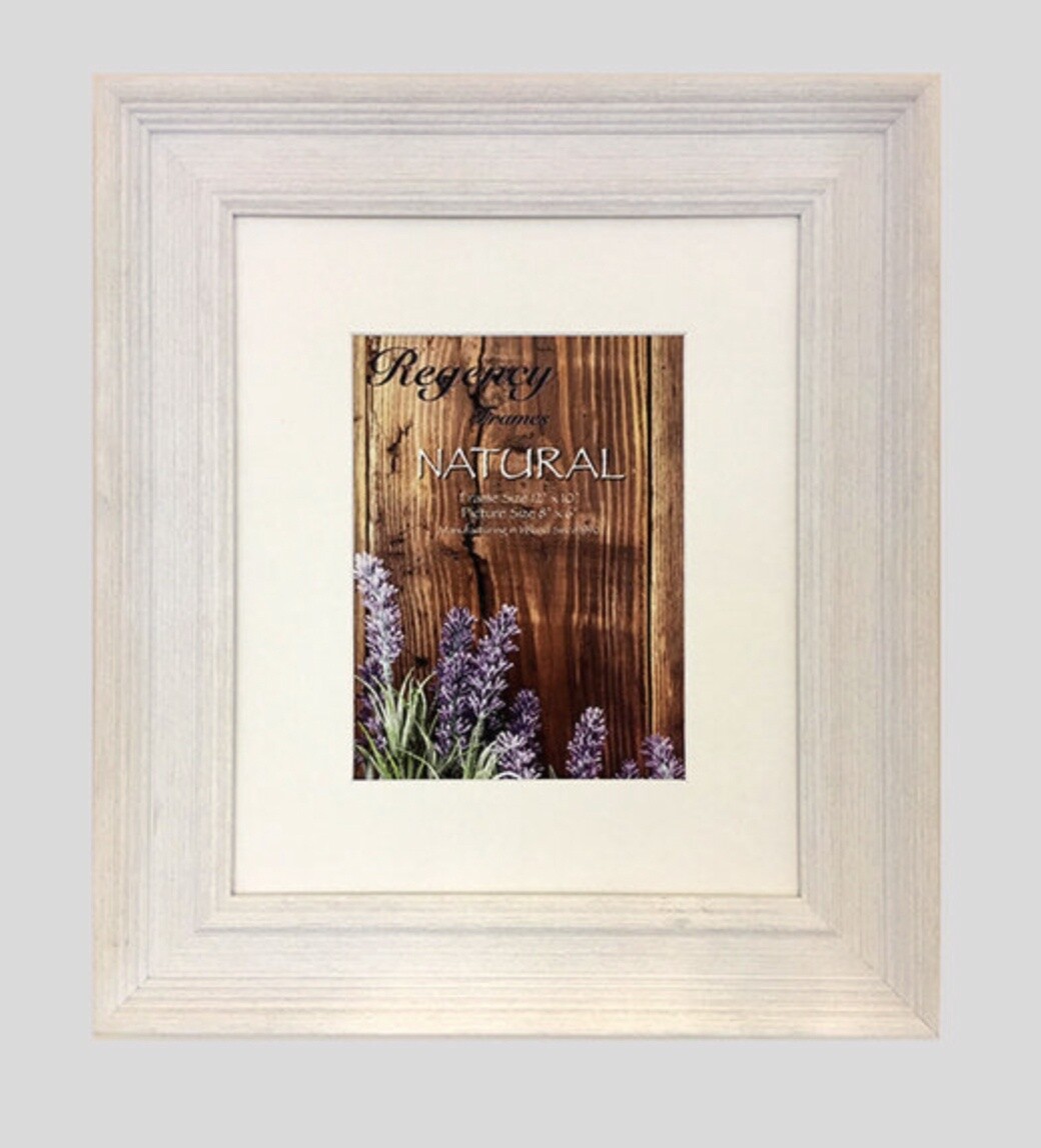 Natural White Wood Wash 14x12
