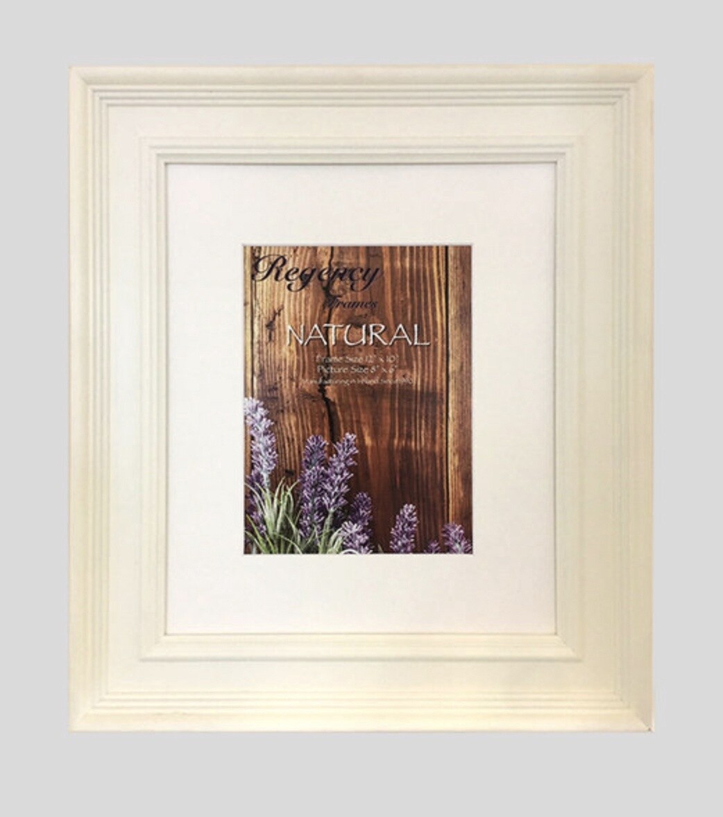 Natural Cream Wash 14x12 frame