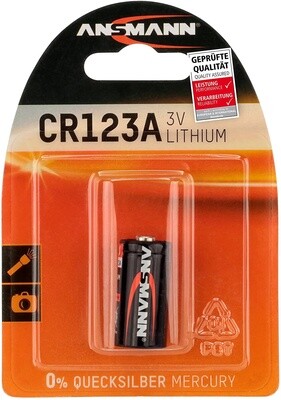 Ansmann CR123A 3v Lithium