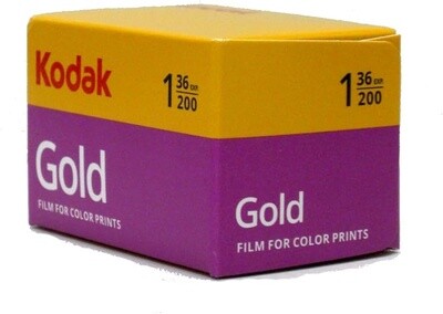 Kodak Gold 36 Exp 35mm film