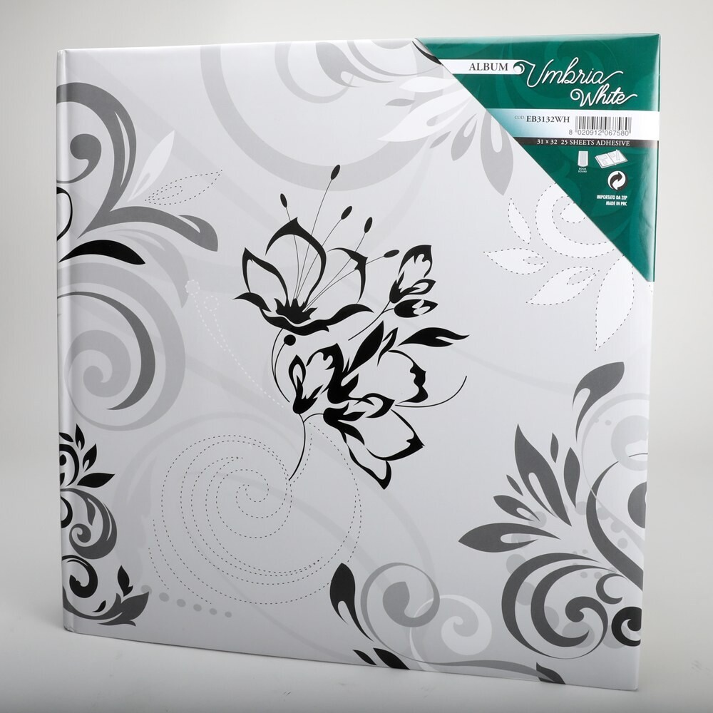 Umbria White Self Adhesive 25 page