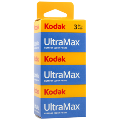 Kodak  UltraMax 400ASA 36 exp 3 Pack