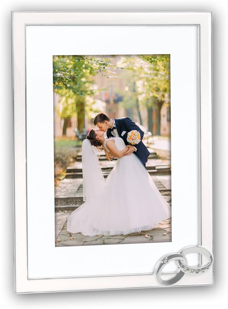 Mariage Silver 6x4 silver frame