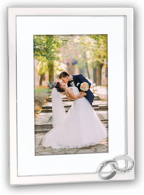 Mariage Silver 6x4 silver frame