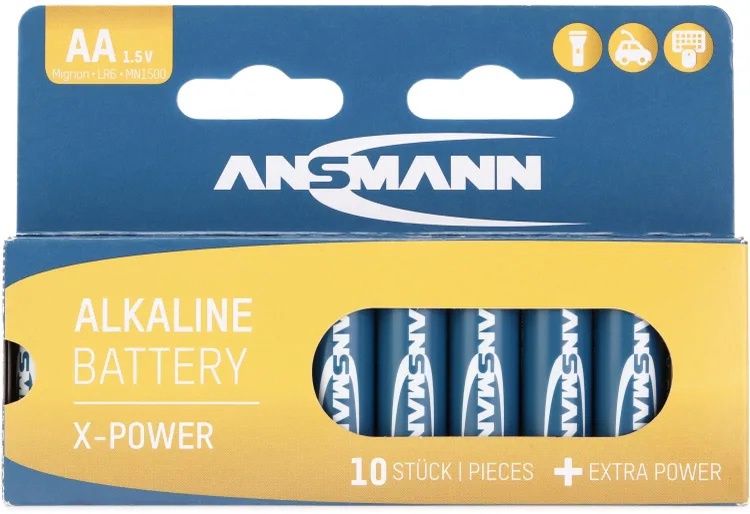 Ansmann AA Battery 10 pack