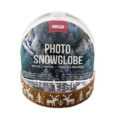 Snowglobe Wooden Reindeer
