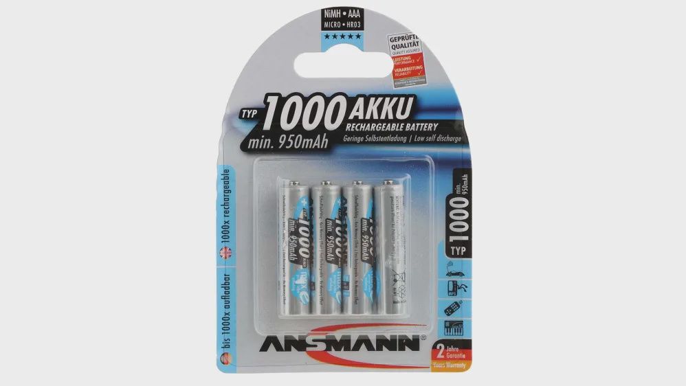 Ansmann AAA Rechargable batteries