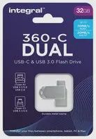 Inregral 360-C Dual USB 32GB