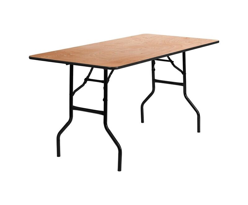8x40" Rectangular Folding Table