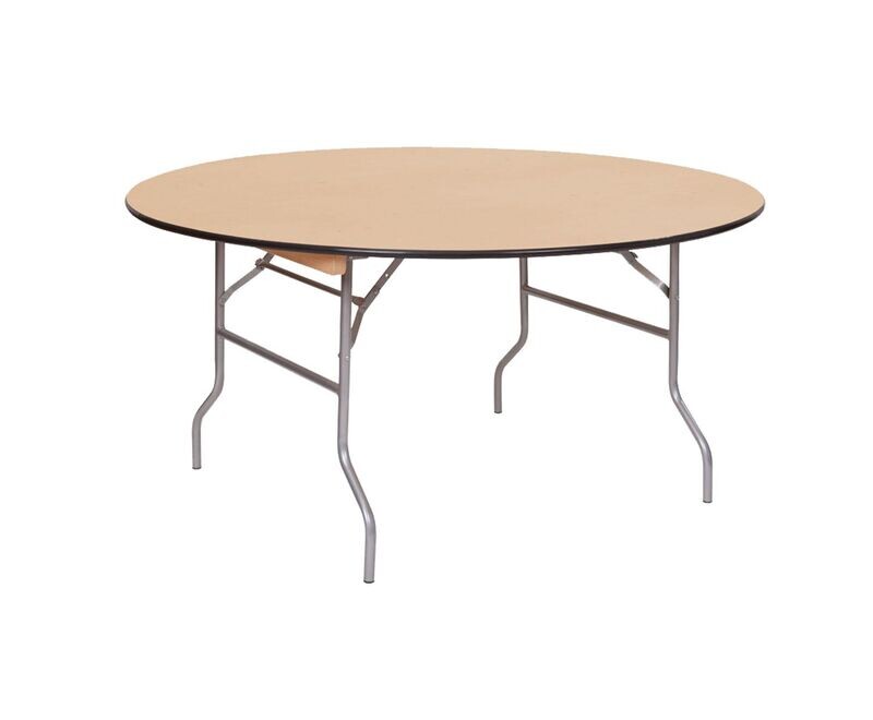 60" Round Folding Table