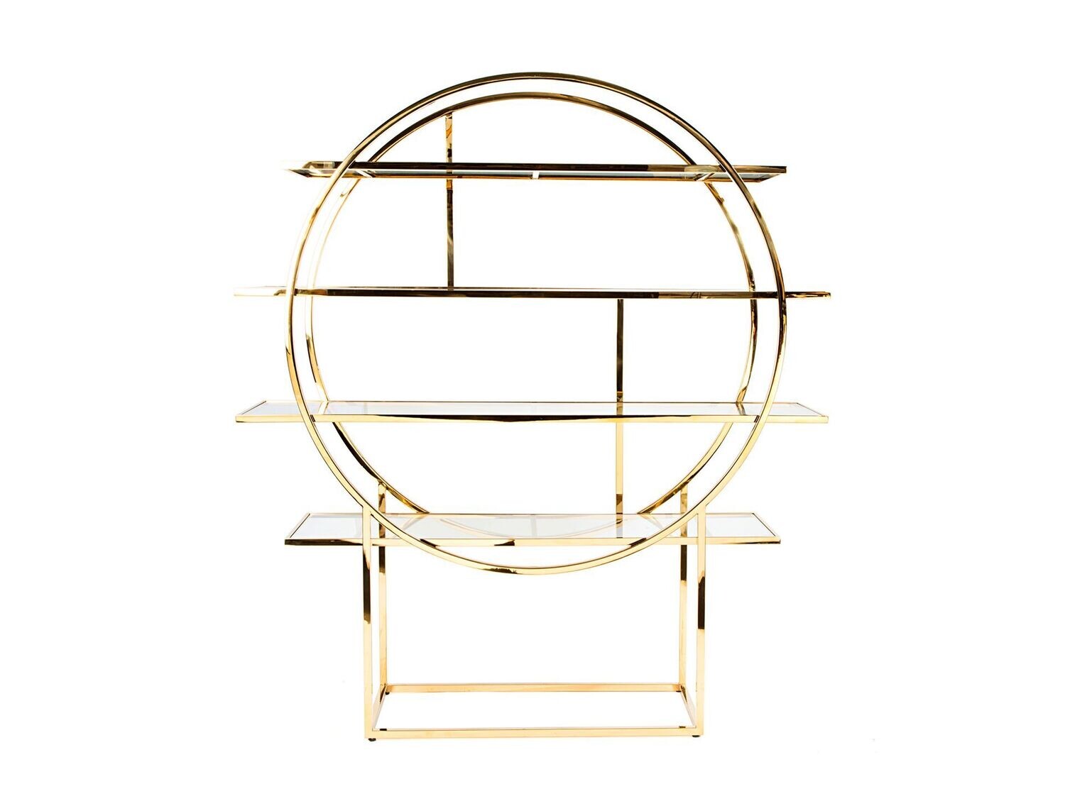 Gold Circle Bar-Back