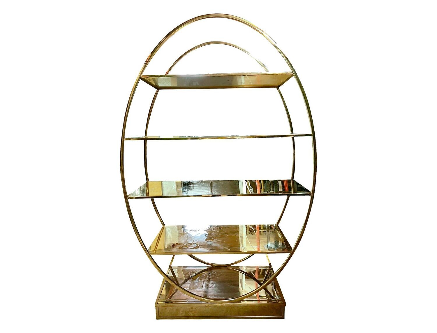 Gold Oval Barback