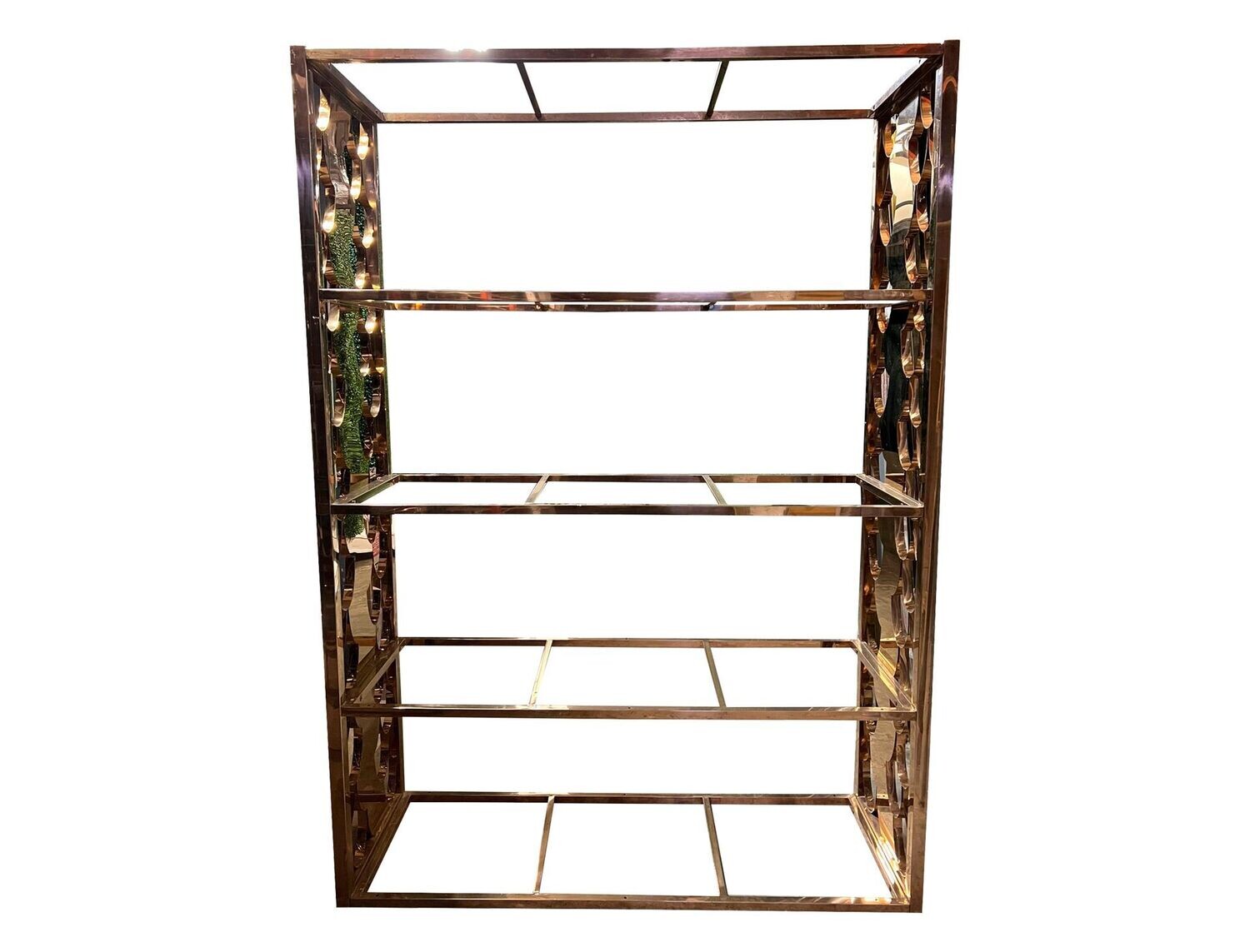 Rose Gold Shelf Barback