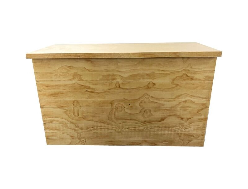 6ft Natural Wood Bar