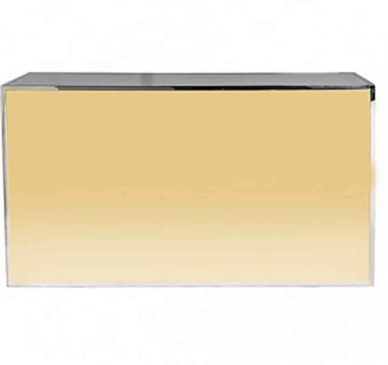 8ft Gold Mirror Bar