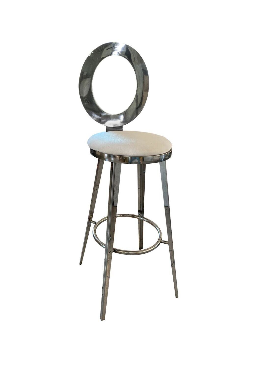 Silver O Barstool