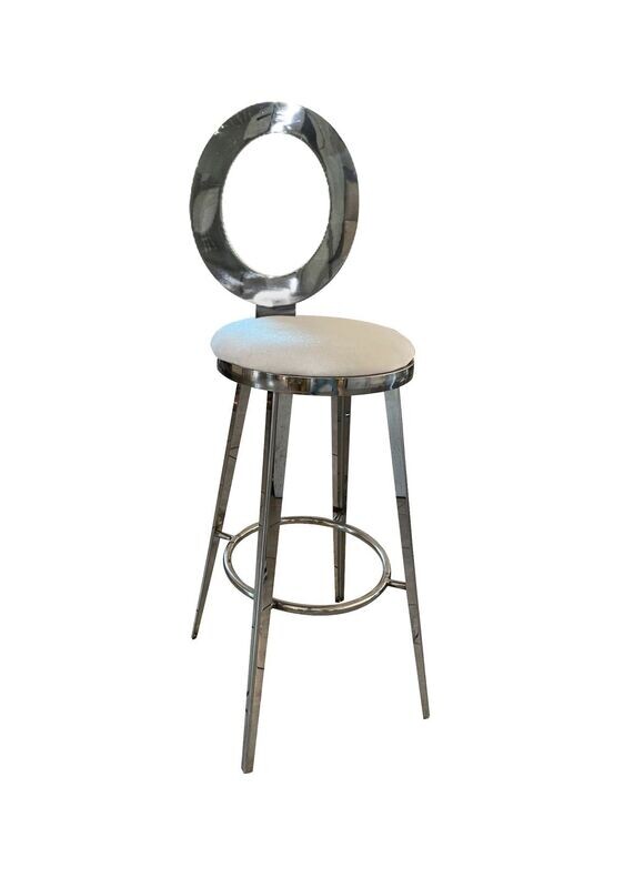 Silver O Barstool