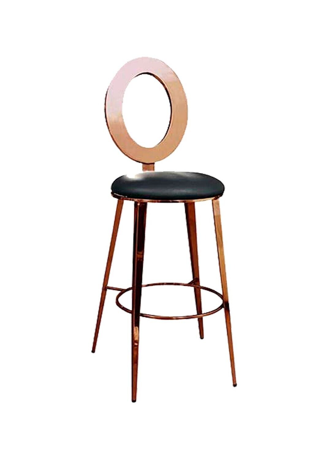 Rose Gold O Barstool