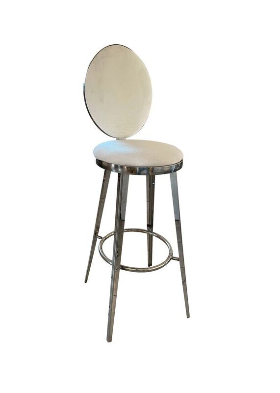 Silver Washington Barstool