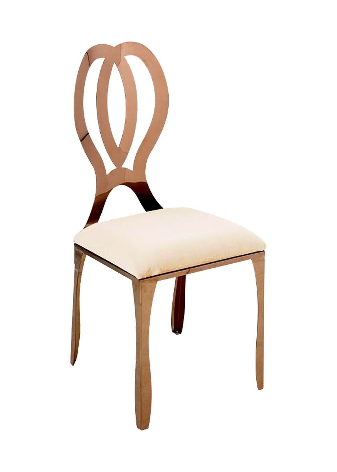 Rose Gold Infinity Chairs