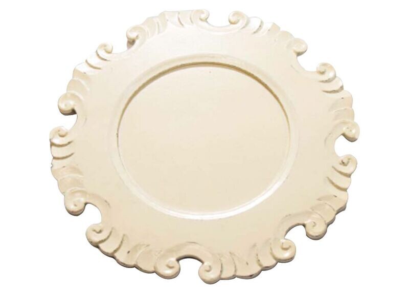 Rustic Swirl Charger