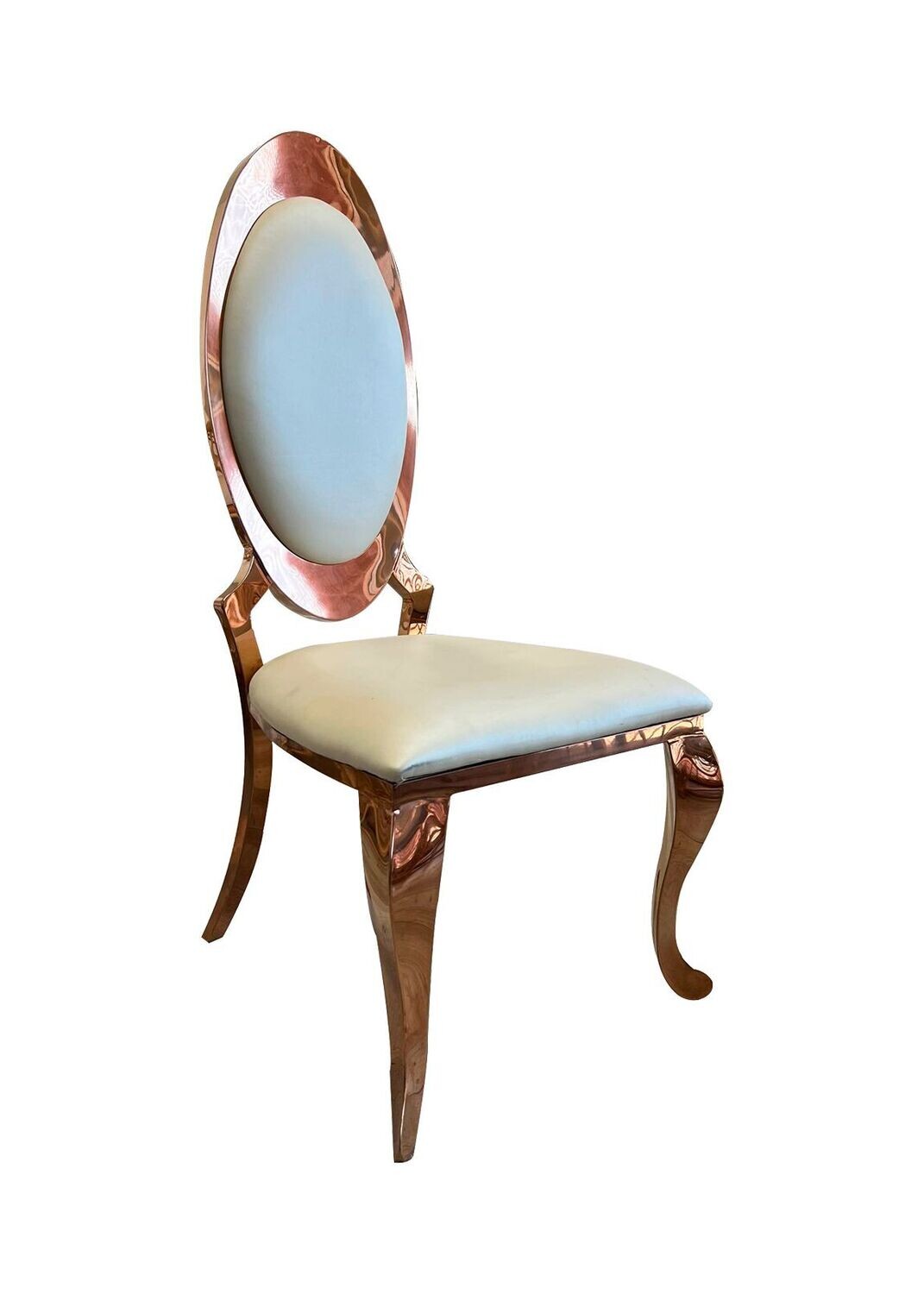 Rose Gold Oval King Chair