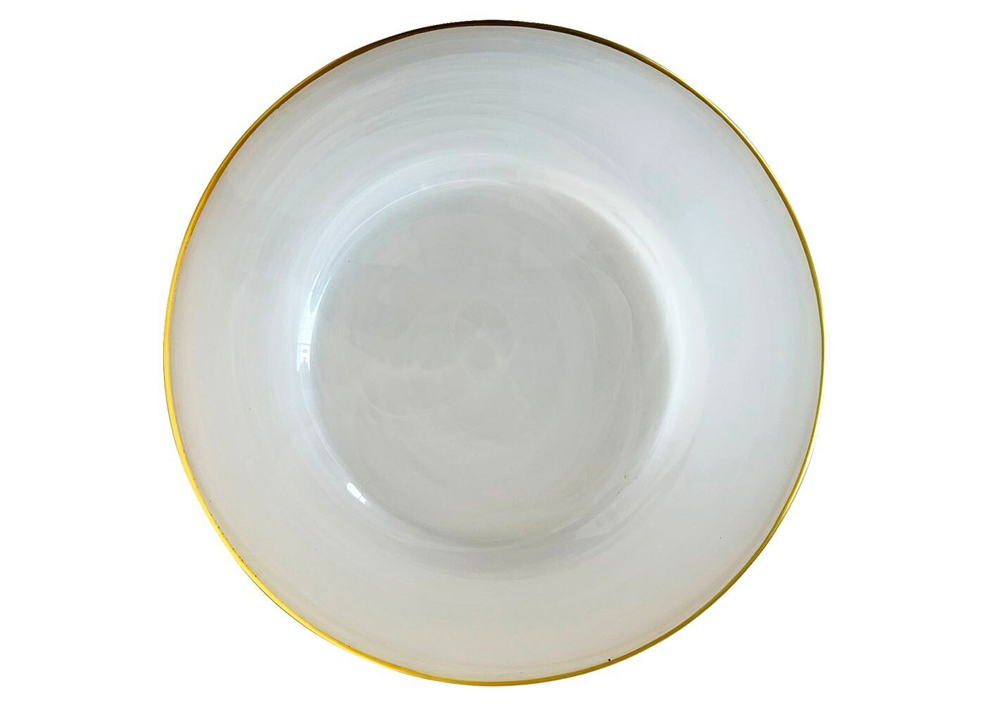 Milky Glass Charger