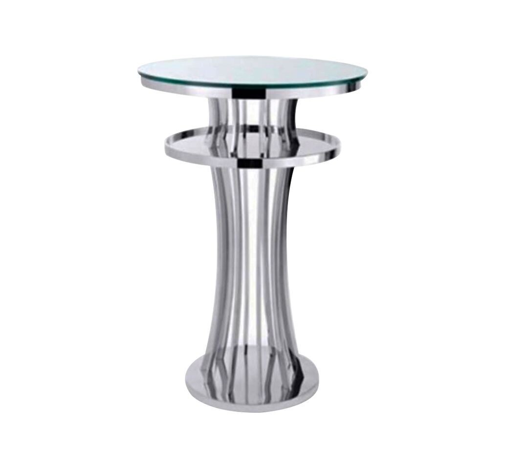 Silver Electra Cocktail Table