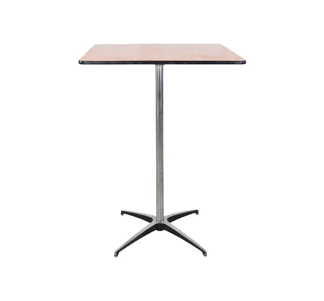 30" Square High Cocktail Table