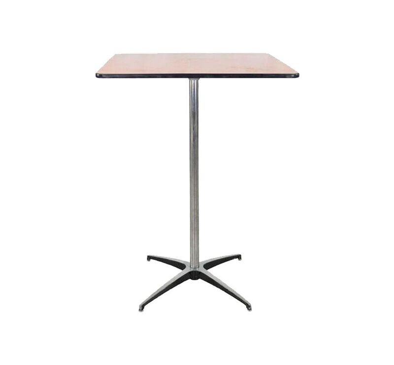 30" Square High Cocktail Table
