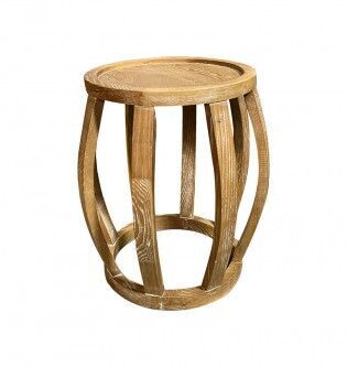 Barrel Side Table