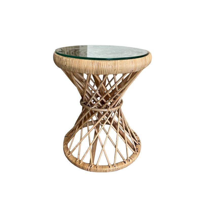 Rattan Side Table
