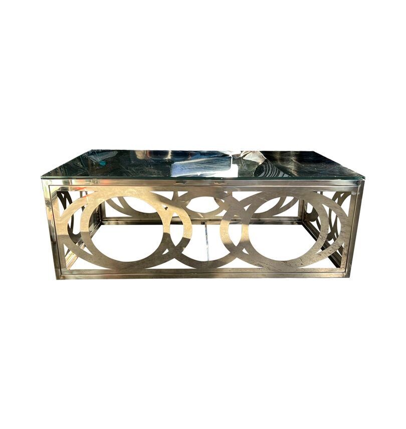 Silver Geo Coffee Table