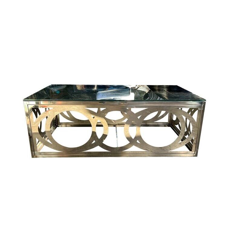 Silver Geo Coffee Table