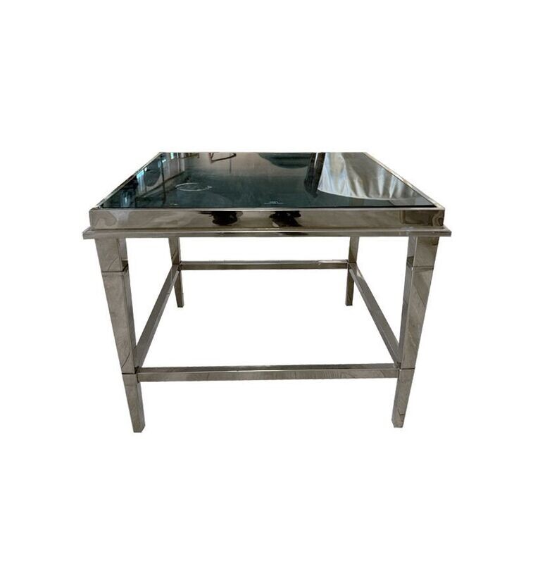 Silver Electra Side Table