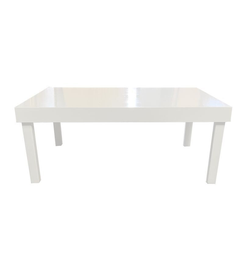 White Lacquer Coffee Table