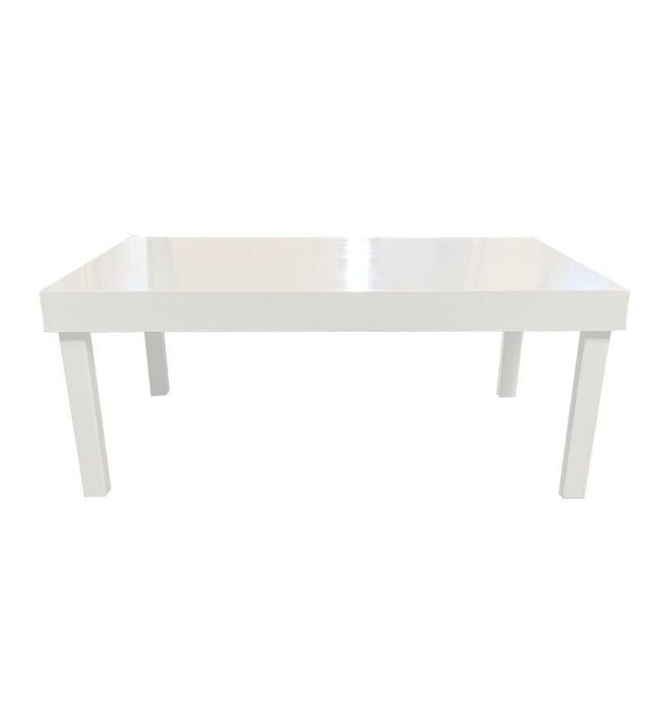 White Lacquer Coffee Table