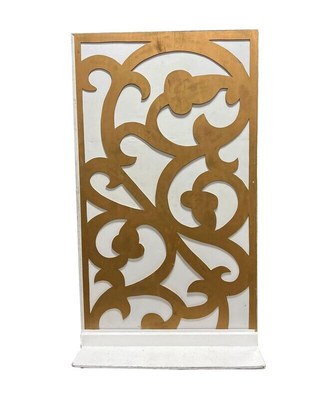4x8 Gold Swirl Wall