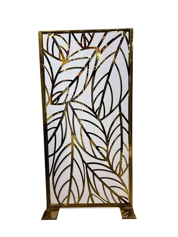 4x8 Gold Leaf Wall