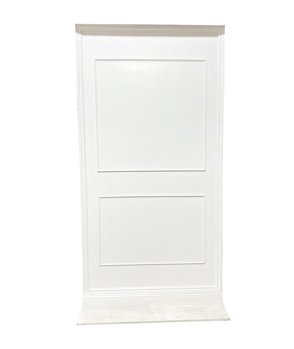4x8 White Lacquer Wall