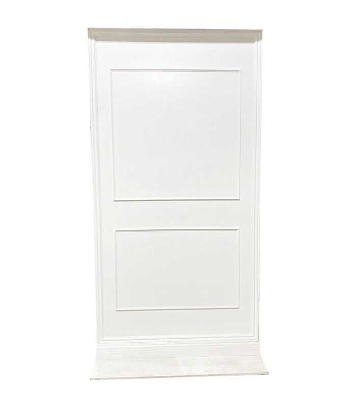4x8 White Lacquer Wall
