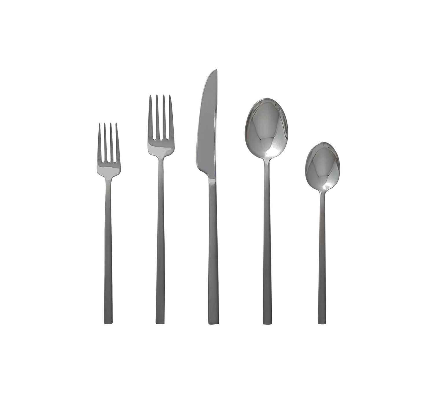 Silver Princess Cut Flatware Set
