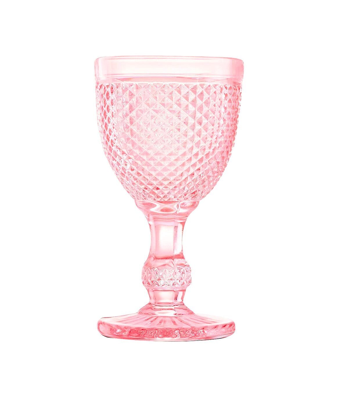 Spiked Water Goblet - Pink