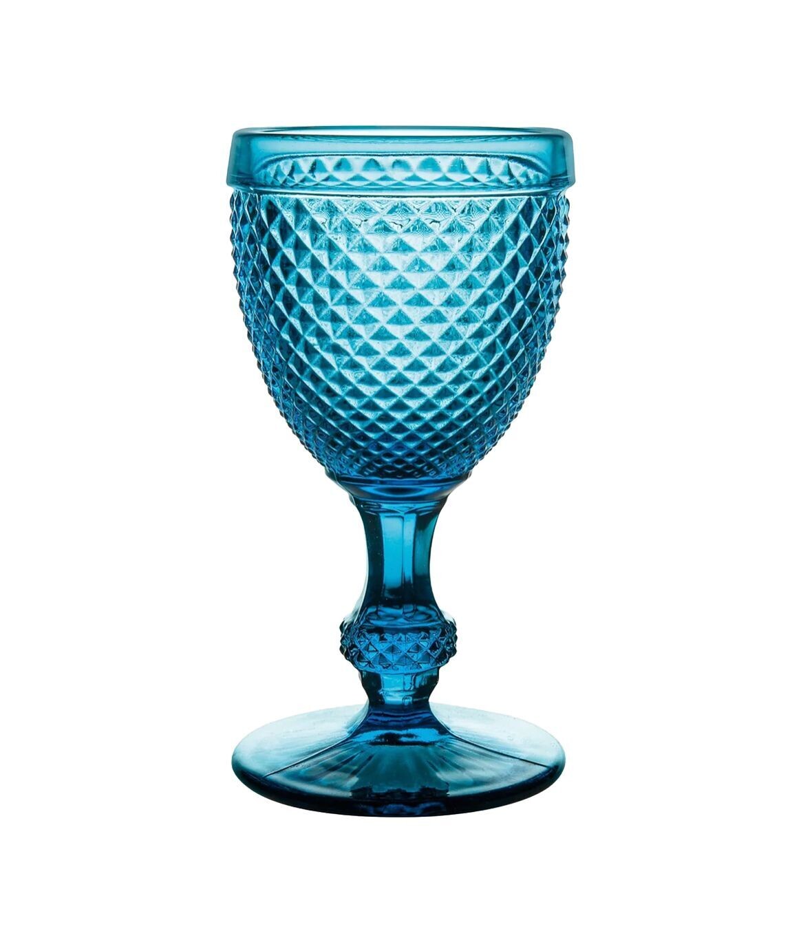 Spiked Water Goblet - Blue