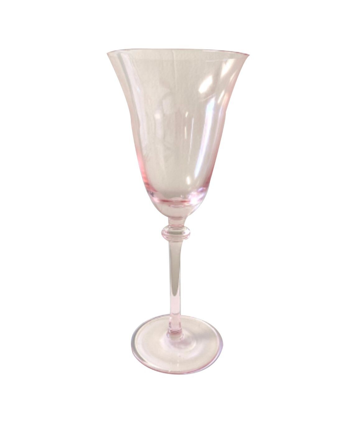 Tulip Wine Glass - Pink