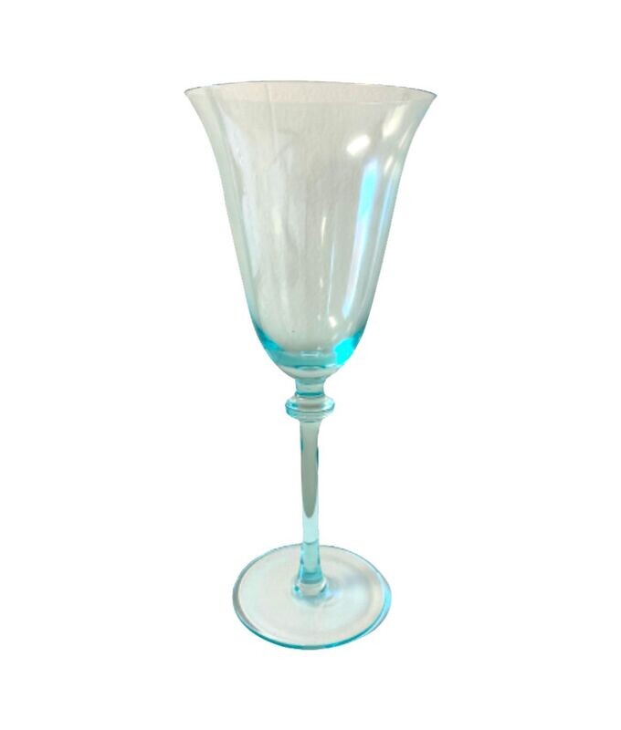 Tulip Wine Glass - Light-Blue